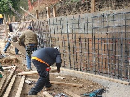 Retaining Wall Construction