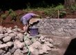 Rock Retaining Wall Construction