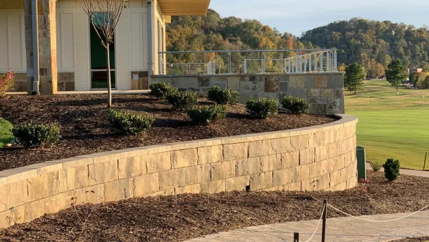 Driveway Retaining Wall