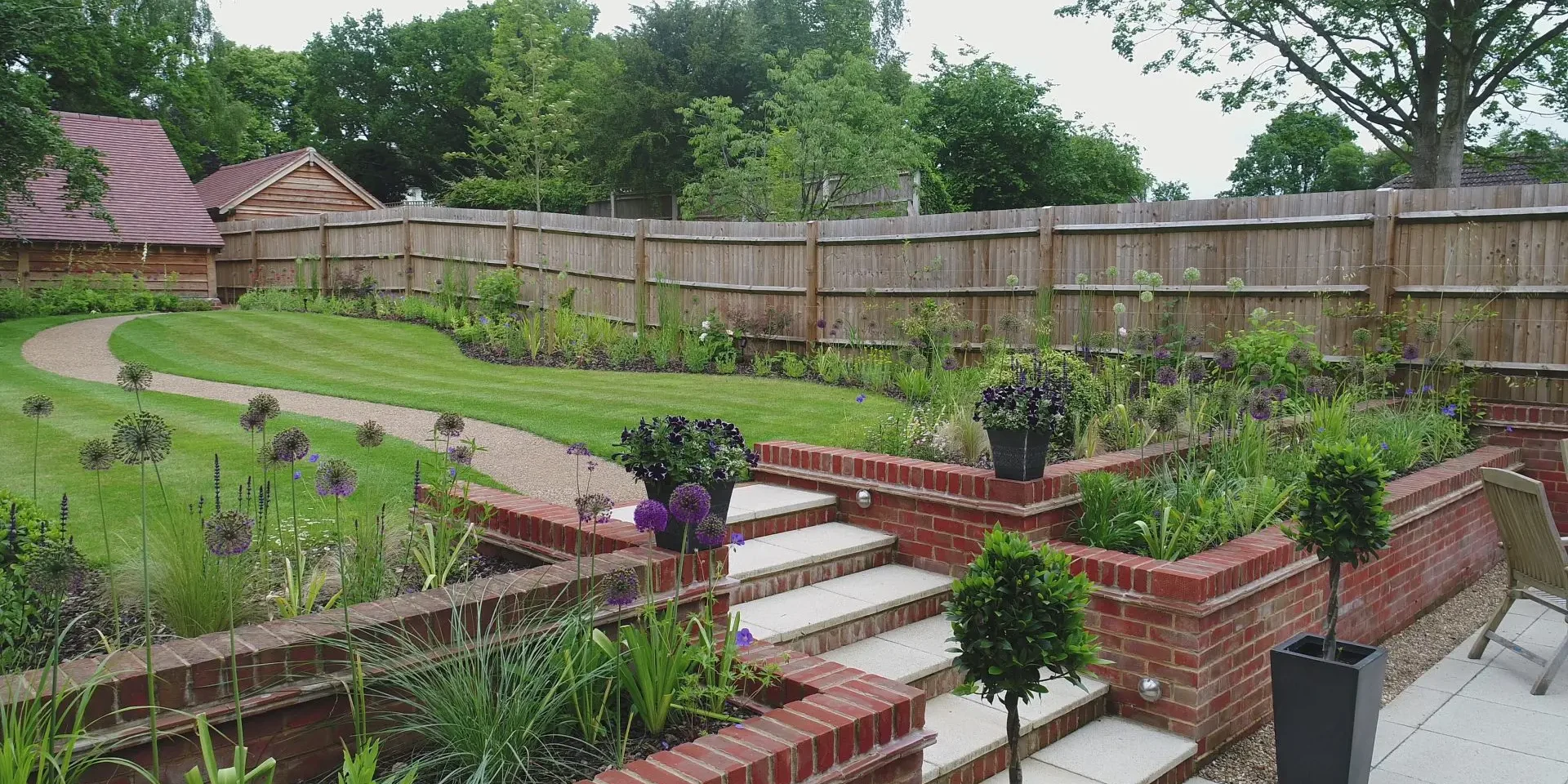 Retaining Wall Garden