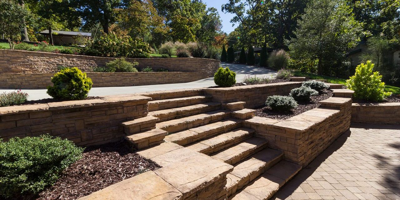 Retaining Wall Steps