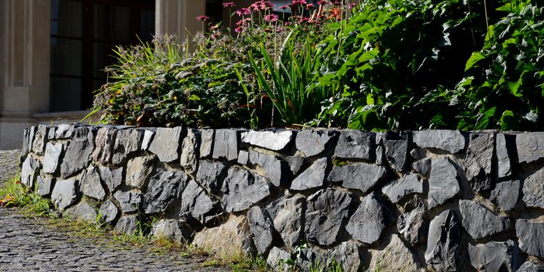 Stone Retaining Wall