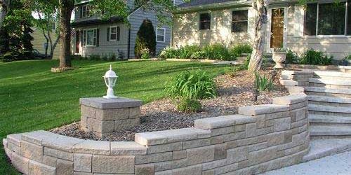 Curved Retaining Wall